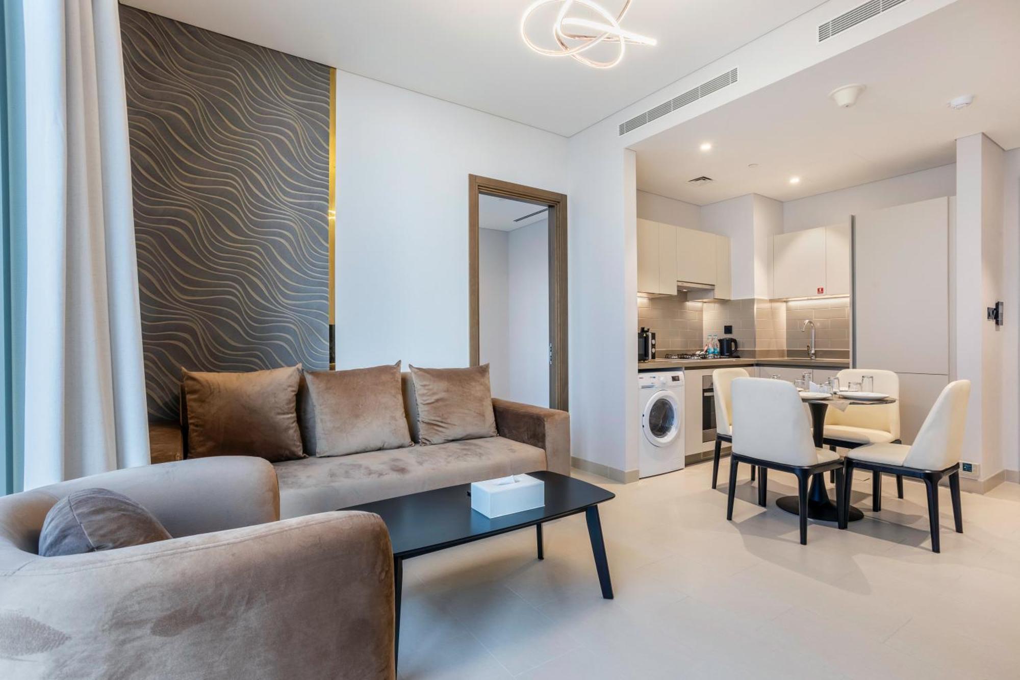 Stay By Latinem Luxury 1Br Plus Study Holiday Home Cv A2712 Near Downtown Дубай Екстериор снимка